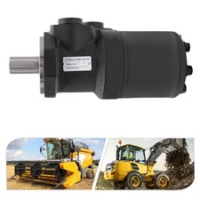 135RPM Hydraulic Motor Replacement Compact Hydraulic Motor High Torque Black picture