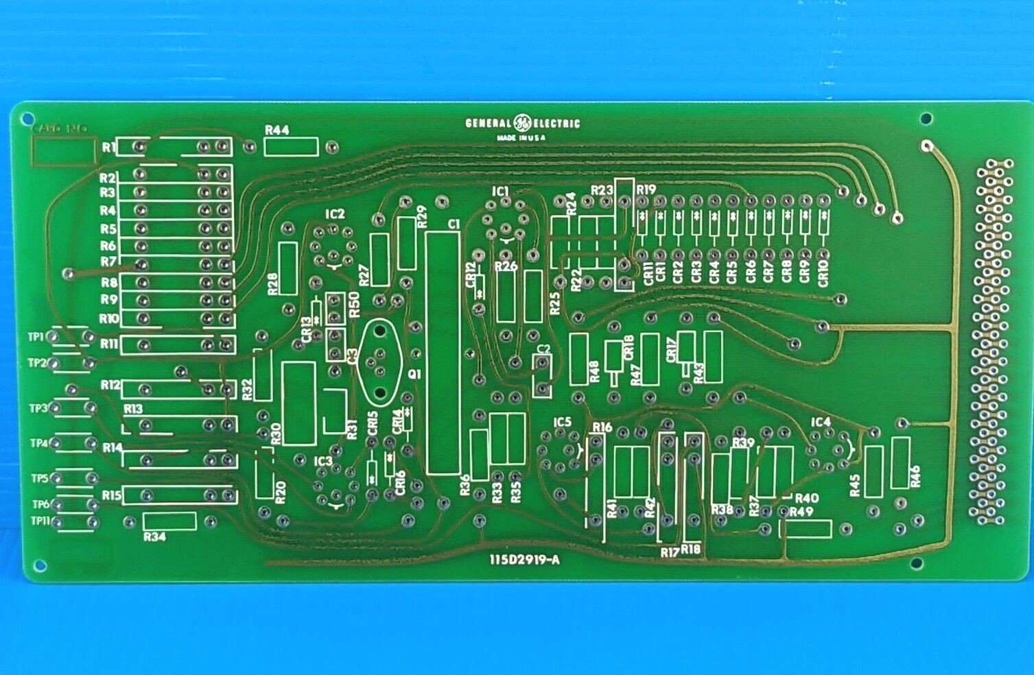 NEW GE General Electric 115D2919-A Blank Printed Circuit Board, 115D2919A