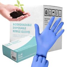 Eco-friendly Biodegradable Nitrile Disposable Gloves Powder Free Latex Free F... picture