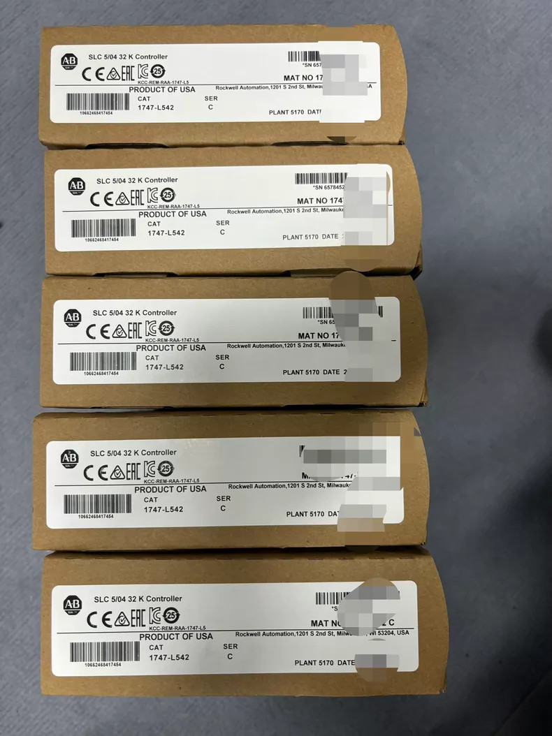 AB 1747-L542 /C SLC 500 5/04 CPU PROCESSOR UNIT Factory Sealed AB US Free Tax