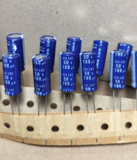 10x NCC 180uf 50v Radial Electrolytic Capacitors 50v180uF /Replacing 35v 25v 16v picture