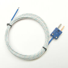 6 ft T-Type Thermocouple Wire Sensor Digital Thermometer Probe Fiberglass PT-400 picture