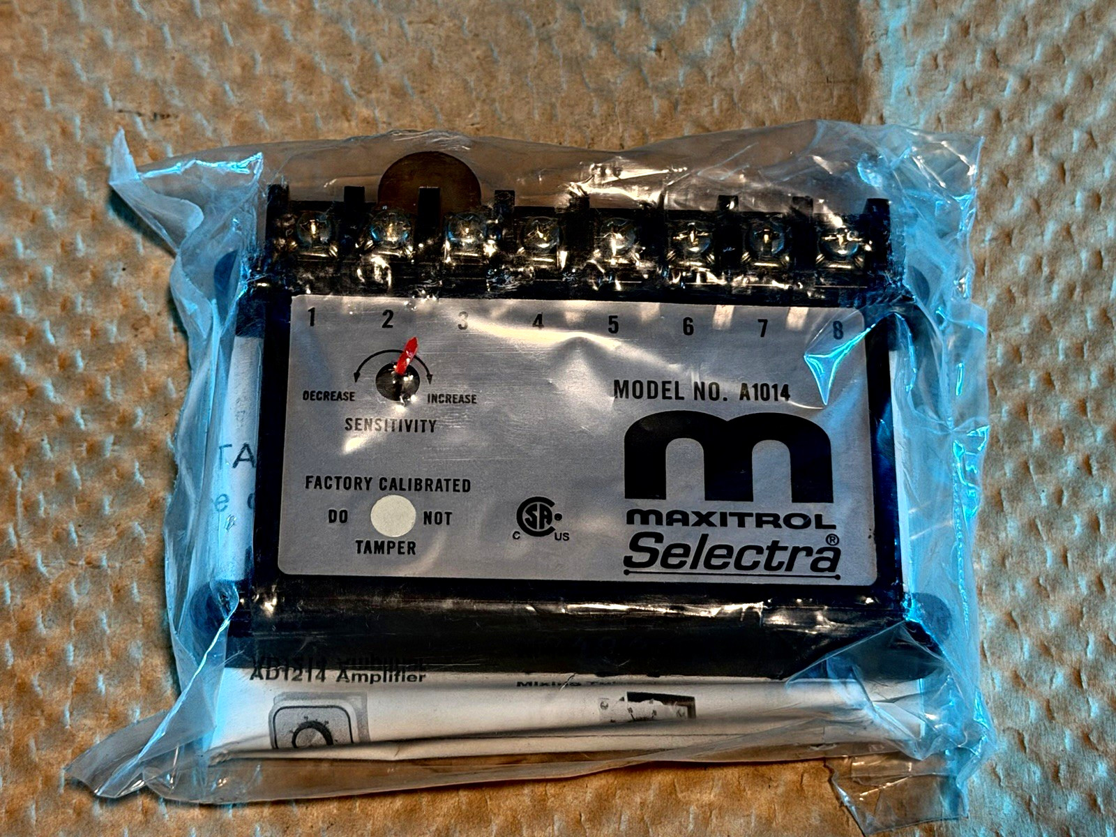 MAXITROL SELECTRA A1014 AMPLIFIER HVAC CONTROL MODULE MPN A1014 - NEW MAXITROL SELECTRA A1014 AMPLIFIER HVAC CONTROL MODULE MPN A1014 - NEW