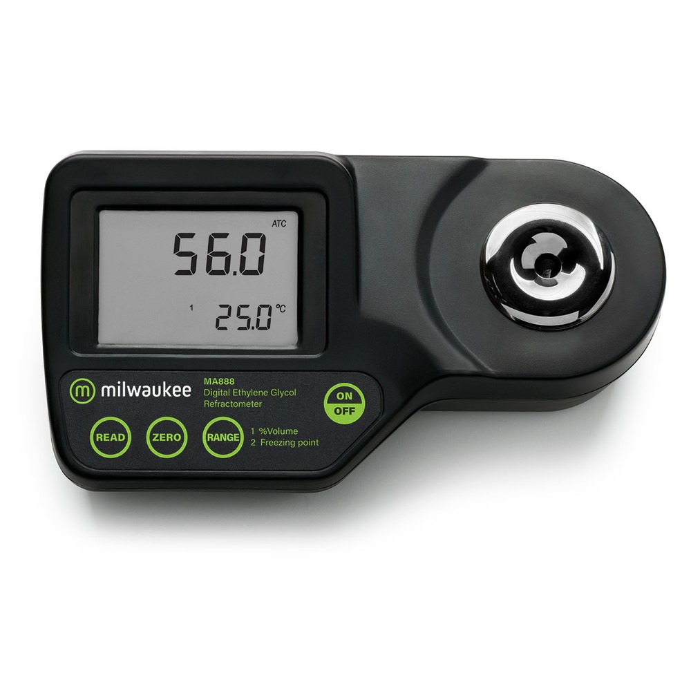 Milwaukee MA888 Digital Ethylene Glycol Refractometer for Winemakers, Brewers, Milwaukee MA888 Digital Ethylene Glycol Refractometer for Winemakers, Brewers,