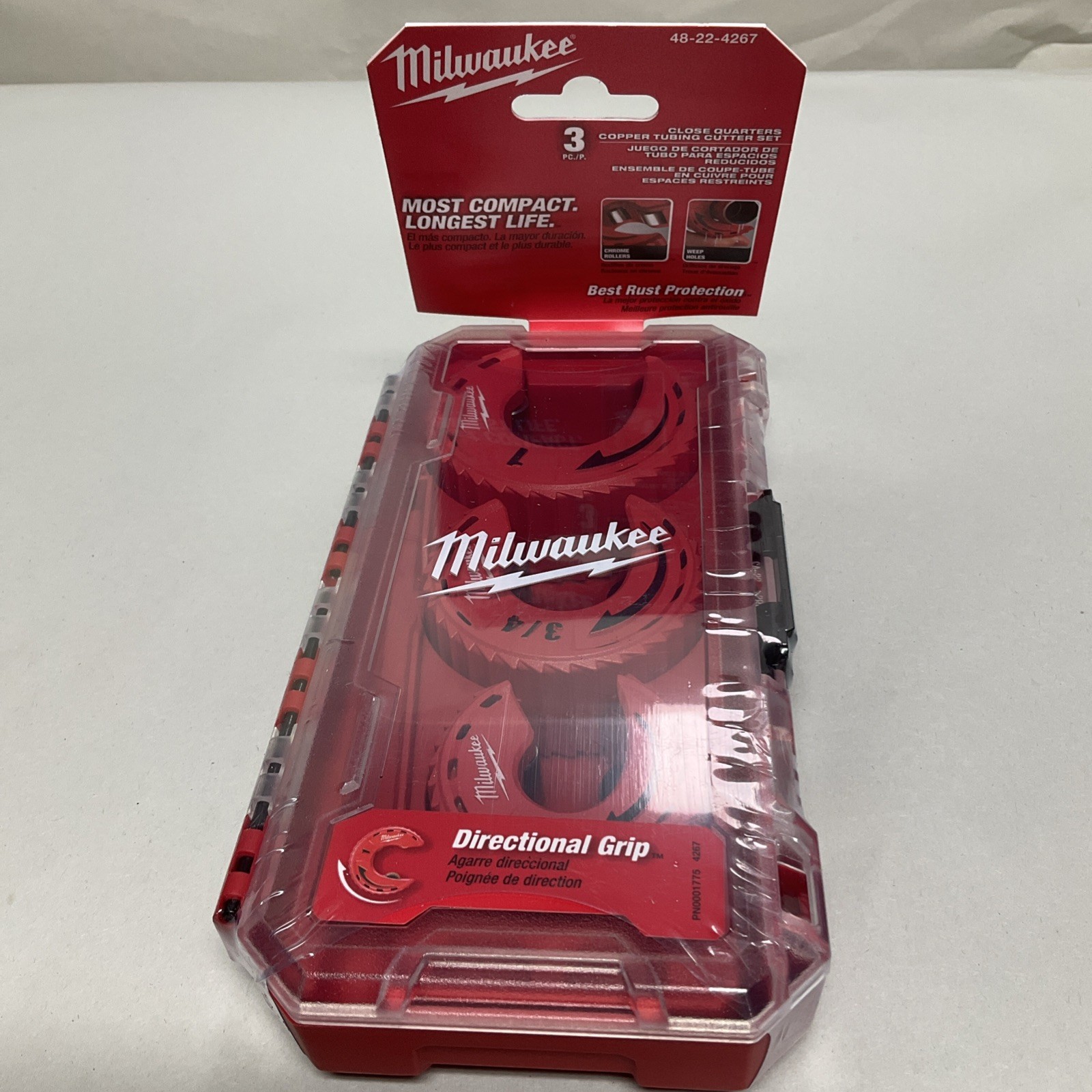 Milwaukee 48-22-4267 Close Quarters Copper Tubing Cutter Set, 3 Piece - Free S&H Milwaukee 48-22-4267 Close Quarters Copper Tubing Cutter Set, 3 Piece - Free S&H