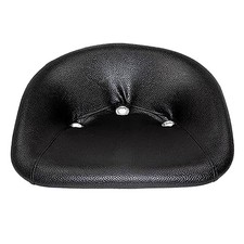 Tractor Seat, Black Padded Pan Style - 3 Holes, 2 Bolt 469-200001 2420469-200001 picture