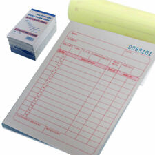 Lot 10 Pack Sales Order Book Receipt Invoice Duplicate Form 50 sets Carbonless picture