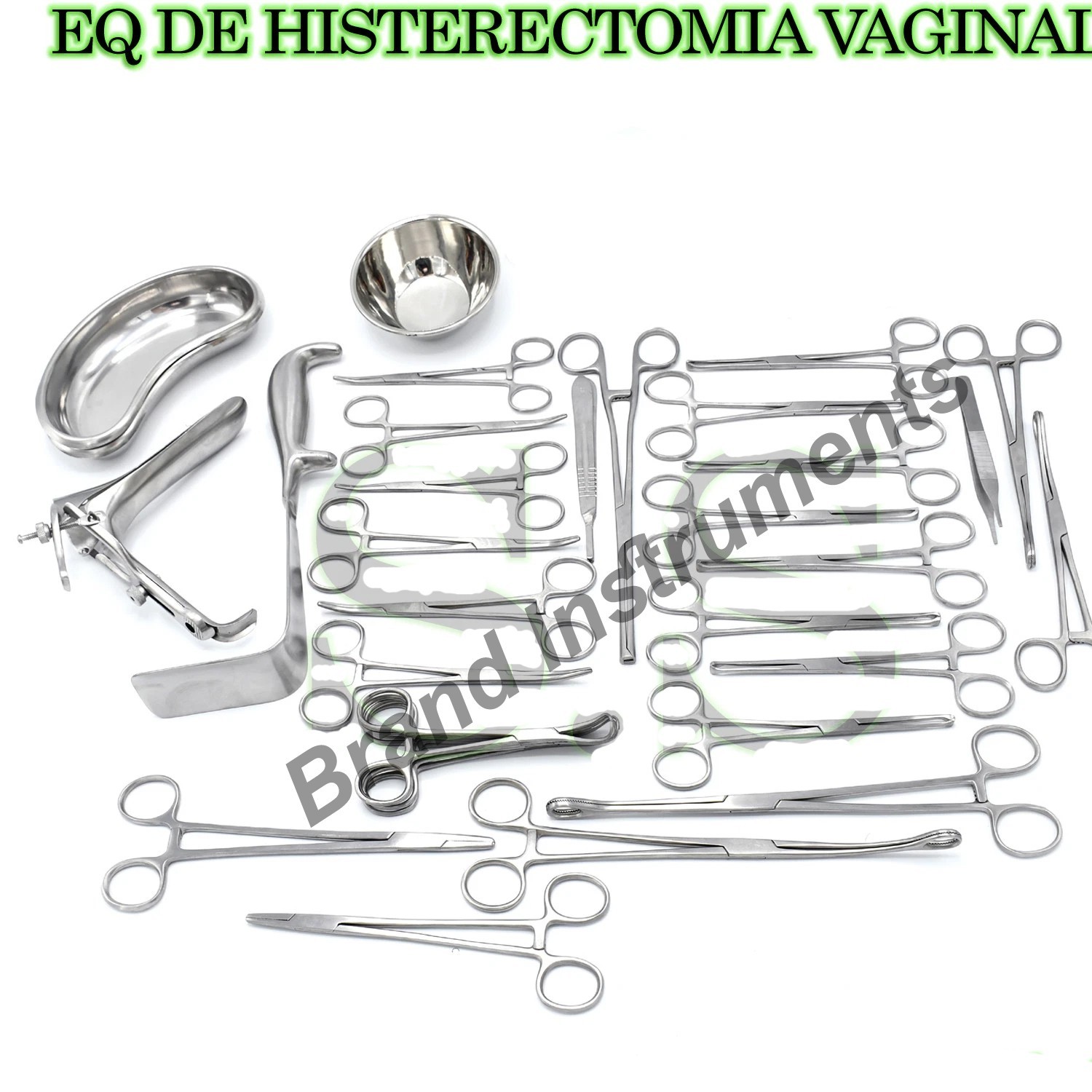 43 PIECES EQ DE HISTERECTOMIA VAGINAL 43 PIECES EQ DE HISTERECTOMIA VAGINAL