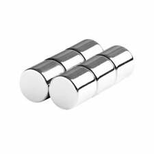 1/2 x 1/2 Inch Strong Neodymium Rare Earth Cylinder Magnets N52 (6 Pack) picture