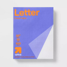 500ct Letter Printer Paper White: 8.5x11 Inches, 20 lb for Printing Letters picture