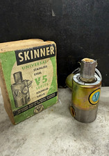 Vintage Skinner V54DB2100 3-Way Solenoid Valve Stainless Steel NOS w/ Box picture