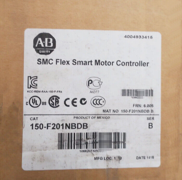 1 PCS New Allen-Bradley 150-F201NBDB SMC Flex Smart Motor Controller 150F201NBDB
