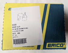 Box of 100 Erico SC2D Snap Clip (100pcs) - New in Box picture