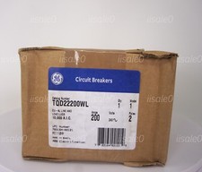 GE TQD22200WL Circuit Breaker 2 pole 200 amps obsolete RARE QTY General Electric picture