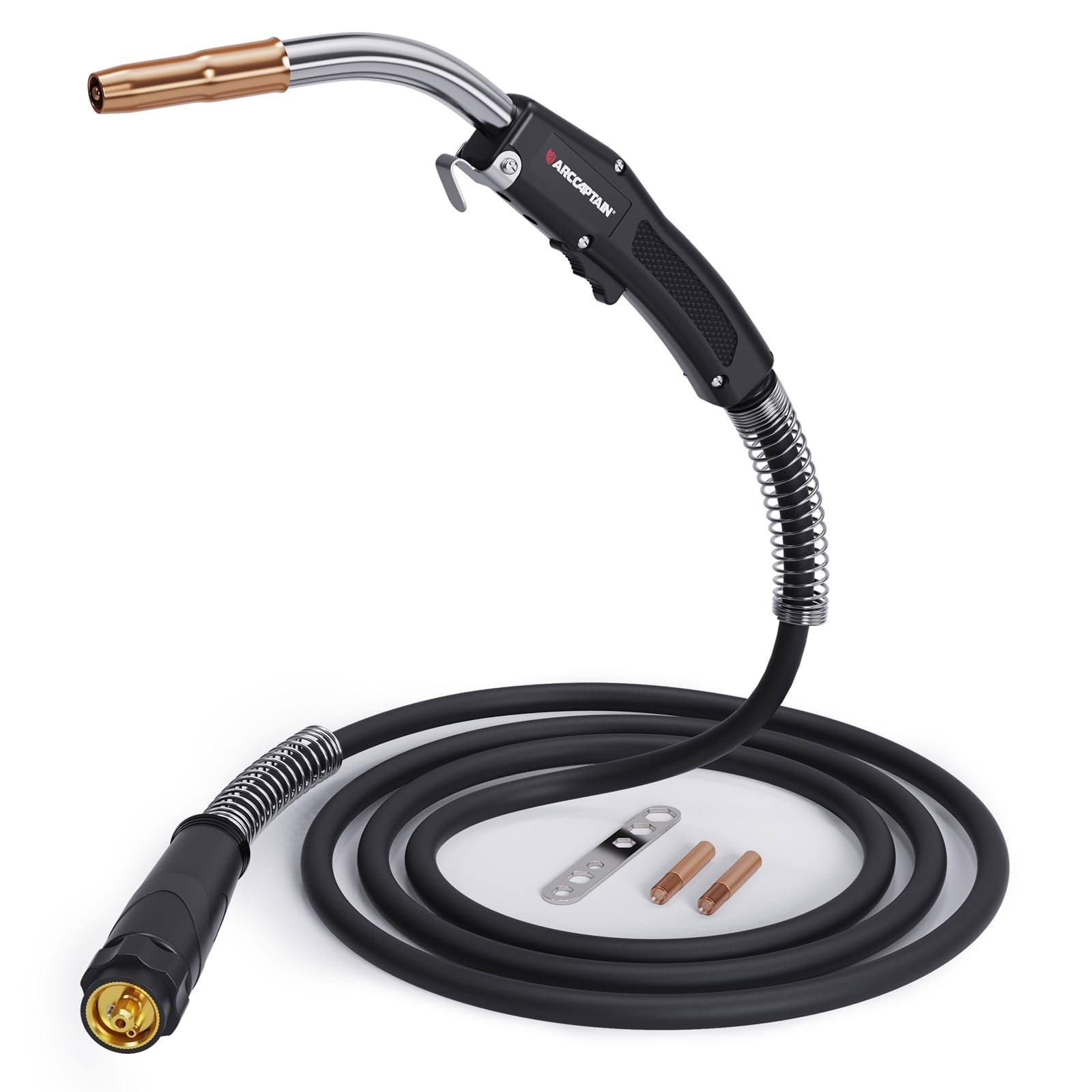 ARCCAPTAIN MIG Welding Gun Torch 10ft 250A Replacement for Tweco #2 Euro Connect
