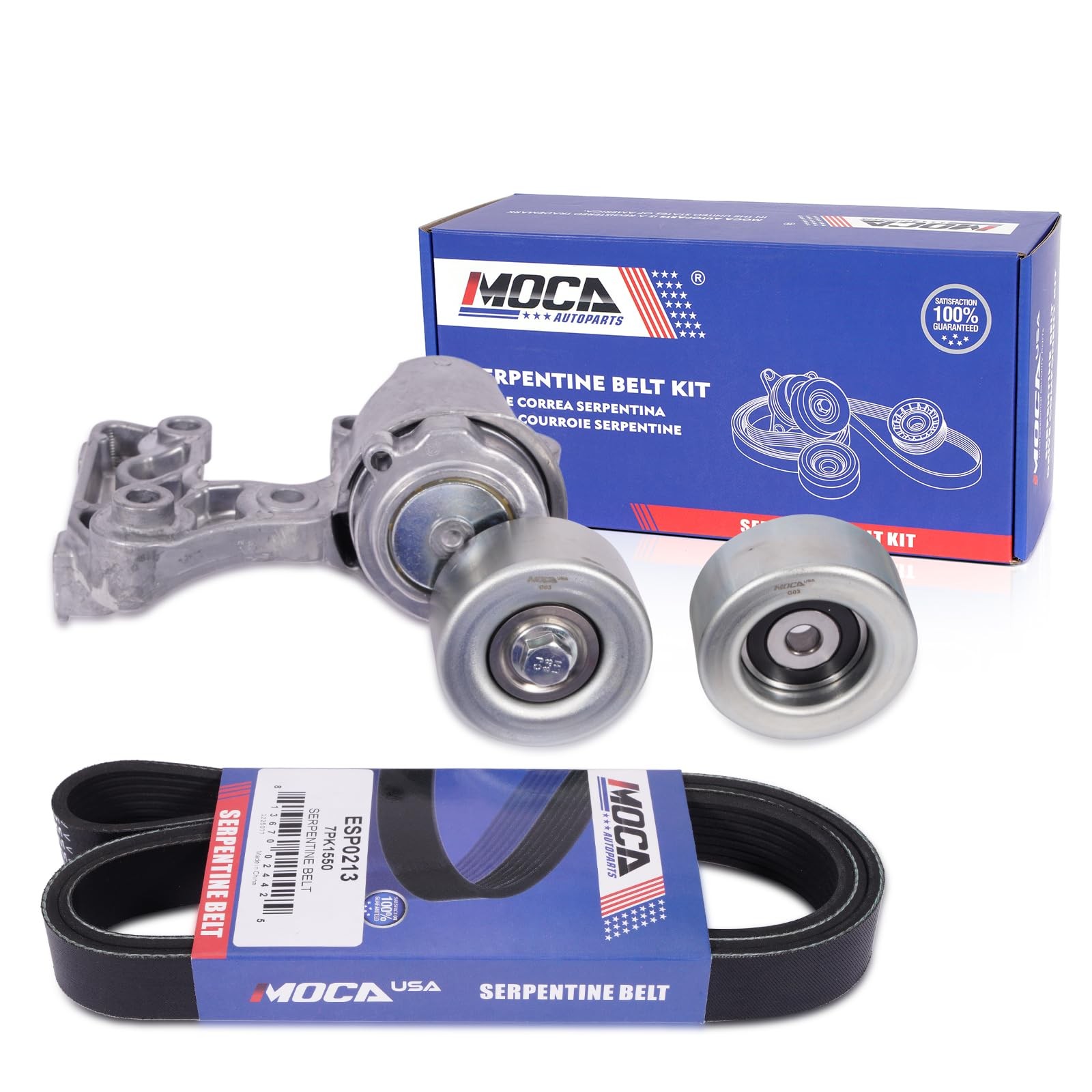 Serpentine Belt Component Kit for Lexus ES350 for Toyota Avalon Sienna 2013-2018 Serpentine Belt Component Kit for Lexus ES350 for Toyota Avalon Sienna 2013-2018