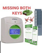 Upunch HN1500c Employee Time Clock Bundle With 100-Cards & 1 Time Card ⛔️READ⛔️ picture