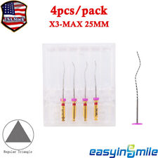 4Pcs Endodontic Files X3-MAX Endo Rotary Files 25MM NITI Function Cleaning Files picture