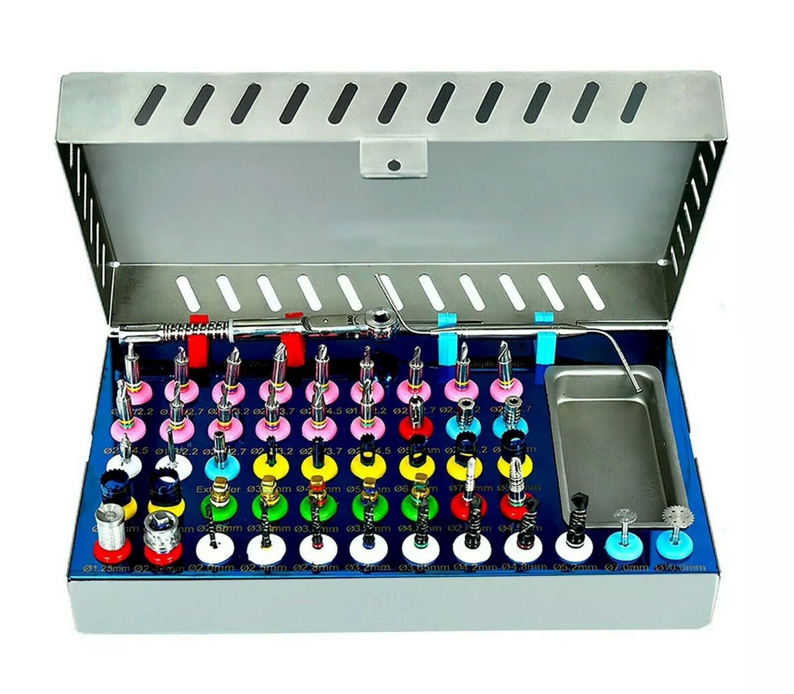 Dental Implant Universal 50 pieces Kit Bone Expander Compression Conical Drills