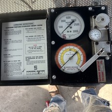 Schroeder portable hydraulic circuit tester, hydraulic pressure tester  picture