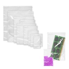 1000 Clear Zip Lock Bags Assortment 4 Mil Clear Seal Top picture