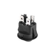 5PCS DPST 4Pins ON/OFF AC250V/6A 125V/10A Boat Rocker Switch Round picture