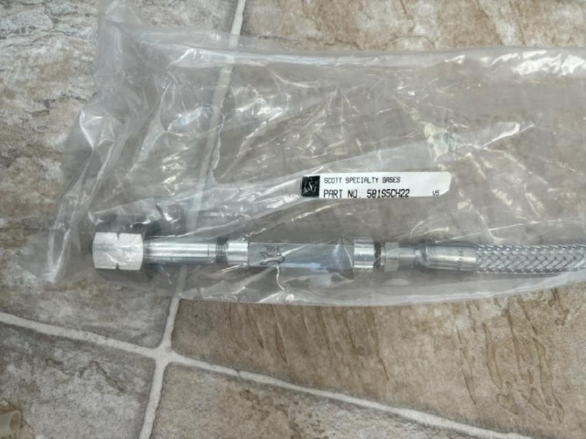 SCOTT SPECIALTY GASES Factory sealed, part no. 581S5CH22, 