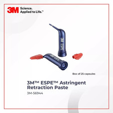 3M ESPPE Astringent Gingival Retraction Paste capsules 25 Pcs Ref # 56944 picture