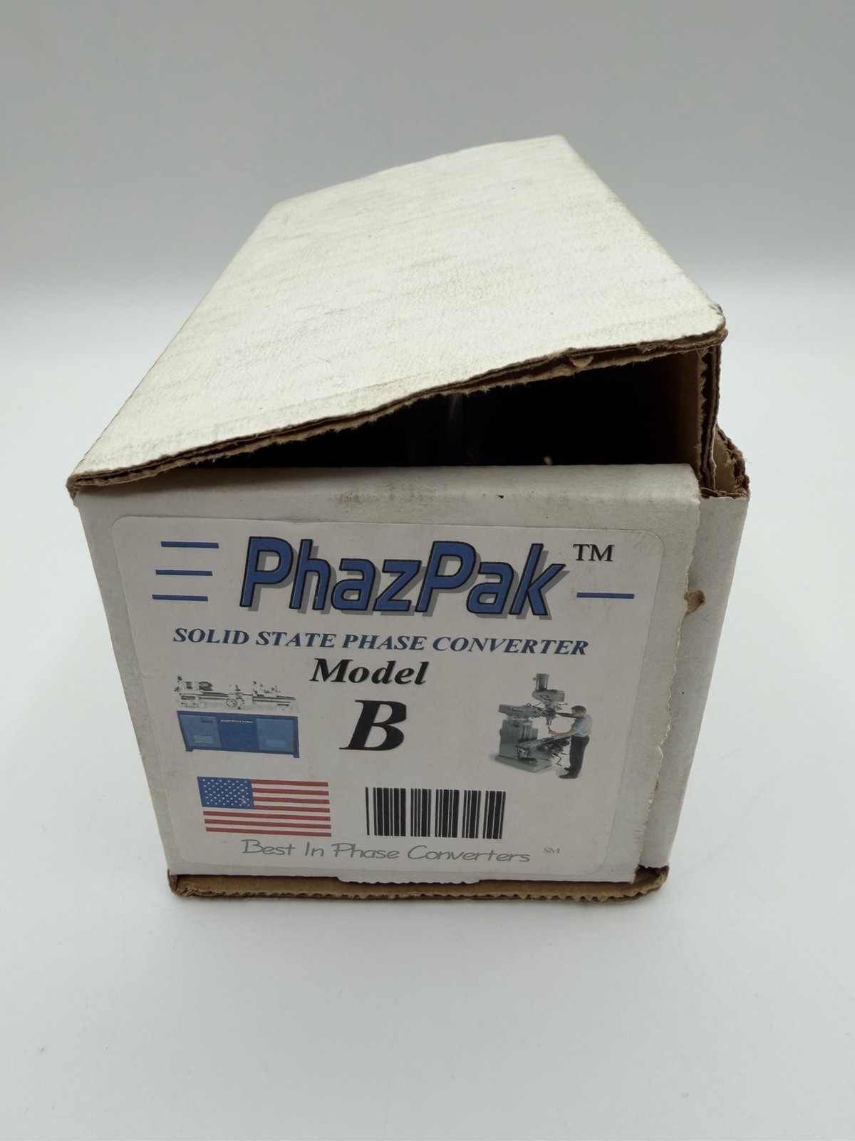 PhazPak Model B Solid State Phase Converter Single to 3-Phase 230V PhazPak Model B Solid State Phase Converter Single to 3-Phase 230V