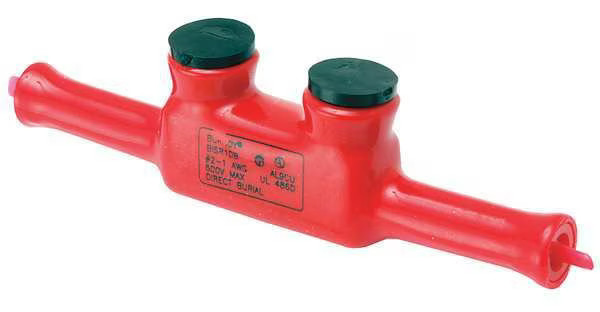Burndy Bisr1db Insulated Multitap Connector,6.30 In. W Burndy Bisr1db Insulated Multitap Connector,6.30 In. W