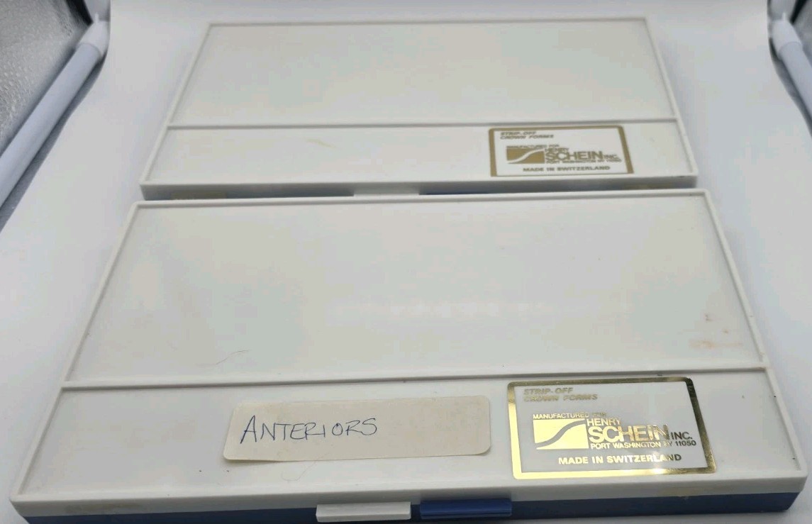 Henry Schein Strip OffCrowns Forms Anterior & Posterior Dental Crown Form Henry Schein Strip OffCrowns Forms Anterior & Posterior Dental Crown Form