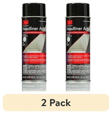 2 Pack 3M 38808 Headliner Spray Adhesive Fabric Foam Carpet Glue, 18.1 oz Cans picture