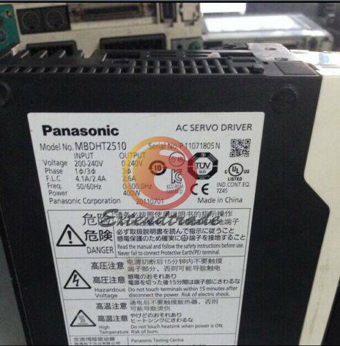 Panasonic MBDHT2510 AC Servo Drive USED