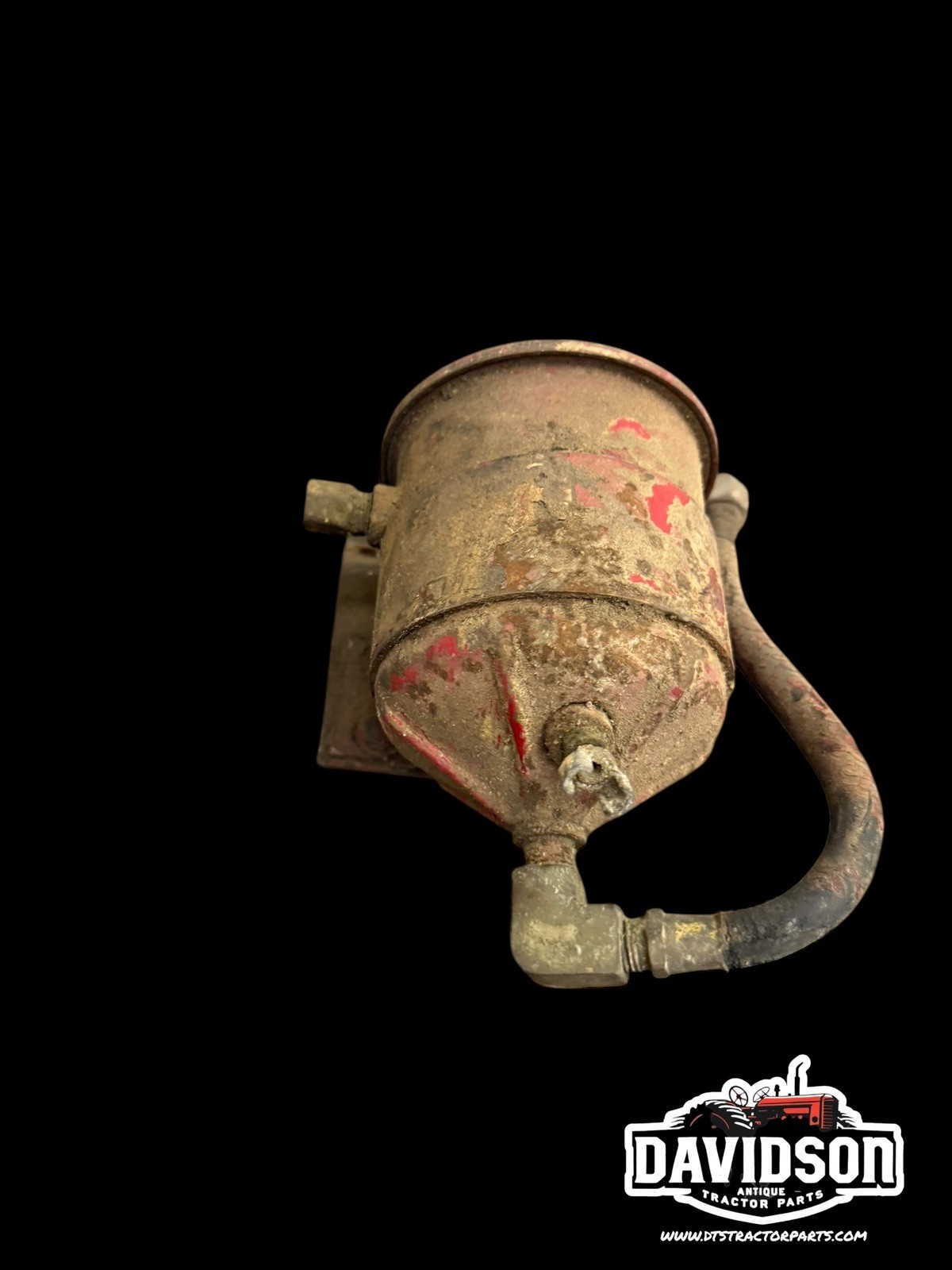 IH Farmall International 504 Fuel Filter Canister Housing Antique Tractor IH Farmall International 504 Fuel Filter Canister Housing Antique Tractor