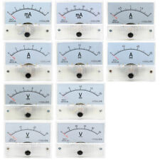 Analog Amp Panel Meter 2-30A 10-50V DC Ammeter Current Voltmeter Voltage 85C1 picture
