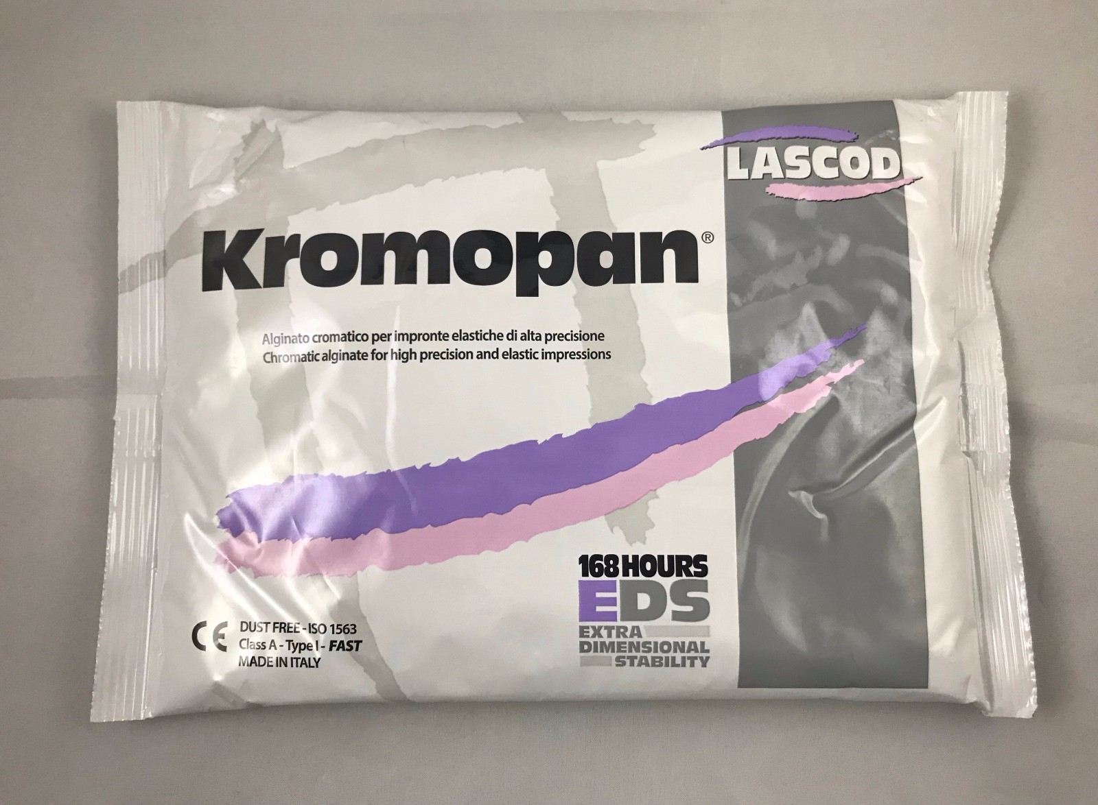 Kromopan Alginate 168 Hours Fast Set 30 Seconds 450g Pouch 10 Packs Ref #KRM302 Kromopan Alginate 168 Hours Fast Set 30 Seconds 450g Pouch 10 Packs Ref #KRM302