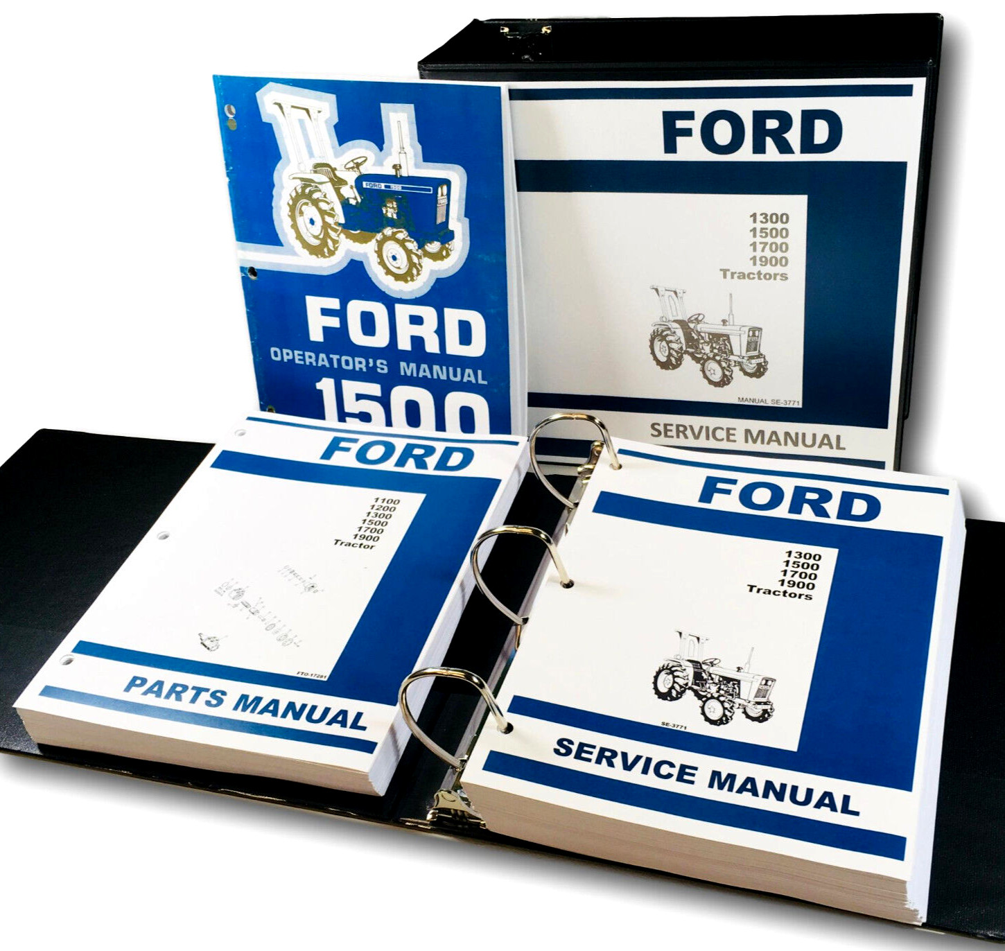 Ford 1500 Tractor Service Parts Operators Manual Shop Book Overhaul Repair Set Ford 1500 Tractor Service Parts Operators Manual Shop Book Overhaul Repair Set
