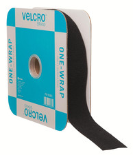 Brand Heavy Duty ONE-WRAP Self Gripping Roll, 45Ft X 1.5In, Black picture