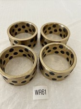 (4) New Bush Oiless Graphite Plugged Bushing Part #?? NNB Warranty Fast Ship picture