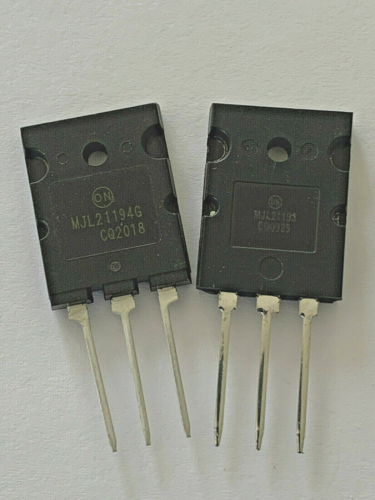 5 Pairs MJL21194 G + MJL21193 SILICON POWER TRANSISTOR New BY ON Semi 