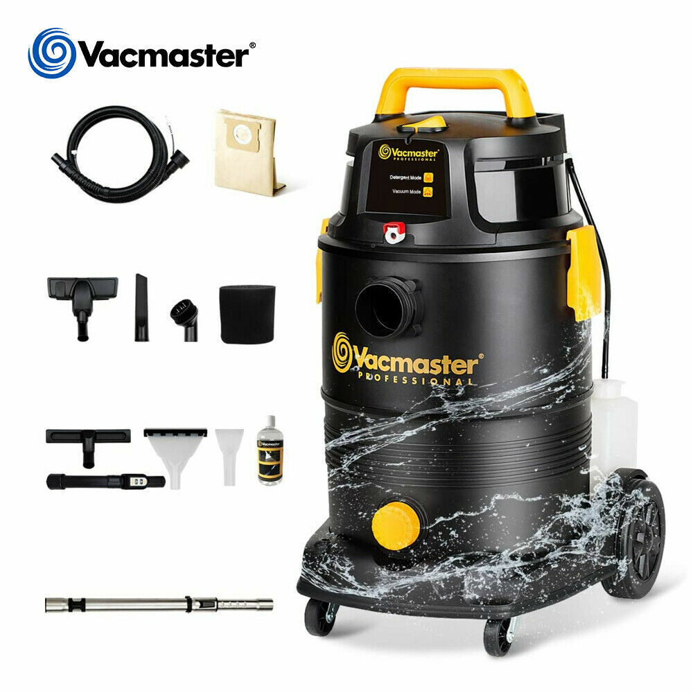 Vacmaster 8 Gallon Wet Dry Shampoo Shop Car Vacuum Carpet Cleaner 5.5Peak HP Vac