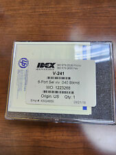 IDEX V-241 Selection Valve Bulkhead 6 Position-7 Port, .040 - New picture