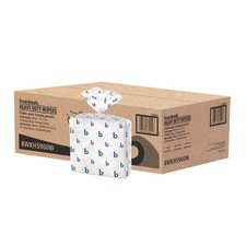 Hydrospun Wipers, 1-Ply, 12 x 13, White, 50/Bag, 18 Bags/Carton picture