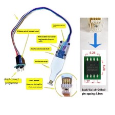 Sop8/Soic8 SPI Adapter Clip Pin Flash on-Chip Read and Write Probe 150/208mil picture
