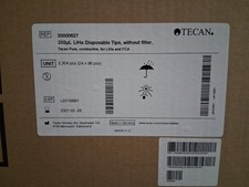 Tecan 30000627 200µL LiHa/FCA Conductive Tips Non-Filtered PURE 24x96 (2304) NEW picture