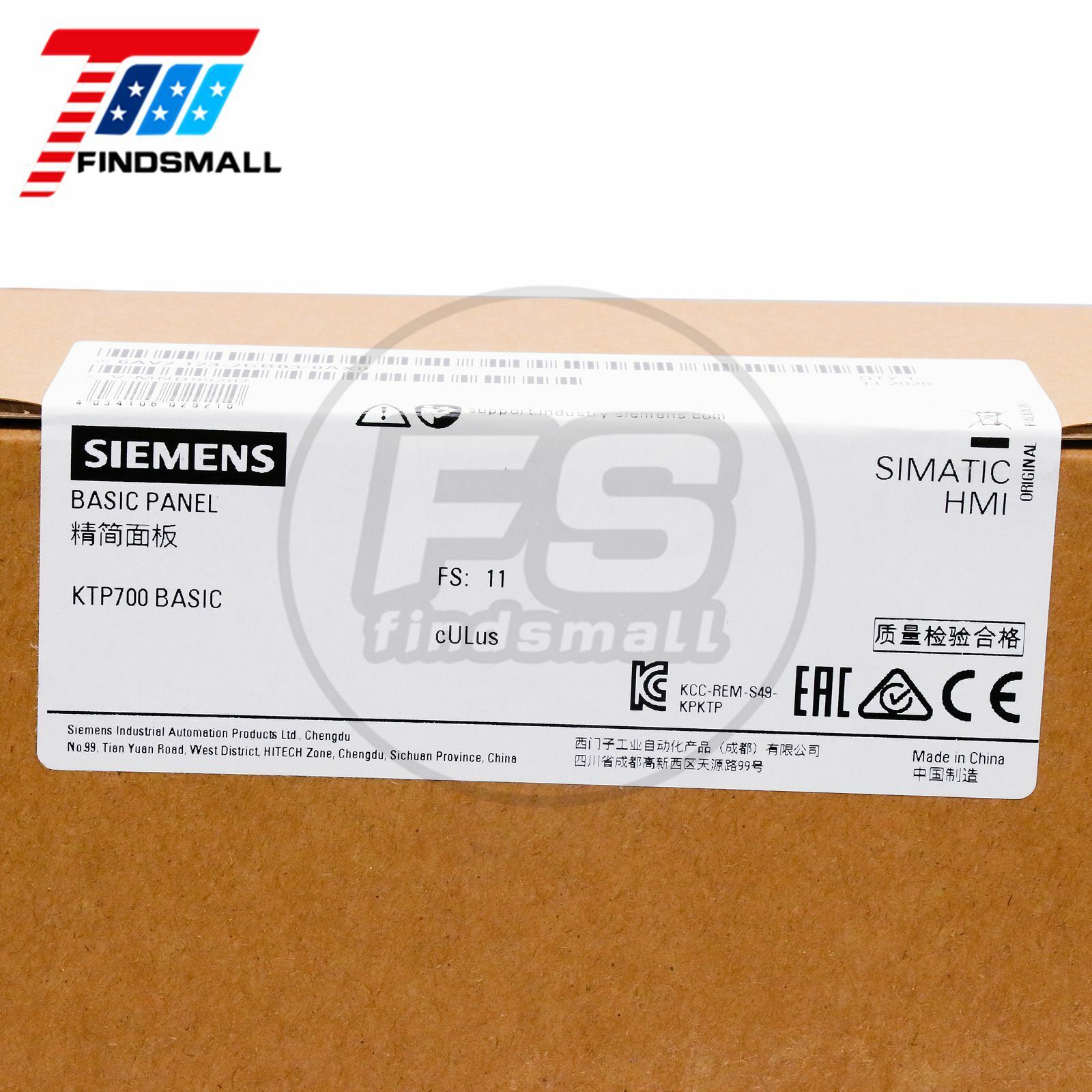 SIEMENS SIMATIC HMI 6AV2123-2GB03-0AX0 KTP 700 Basic DP Panel 2 Year Warranty