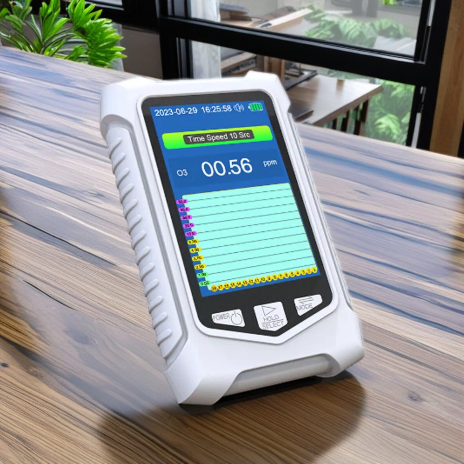 3.5-inch Smart Sensor Ozone Meter TFT LCD Ozone Analyzer O3 Ozone Detector New