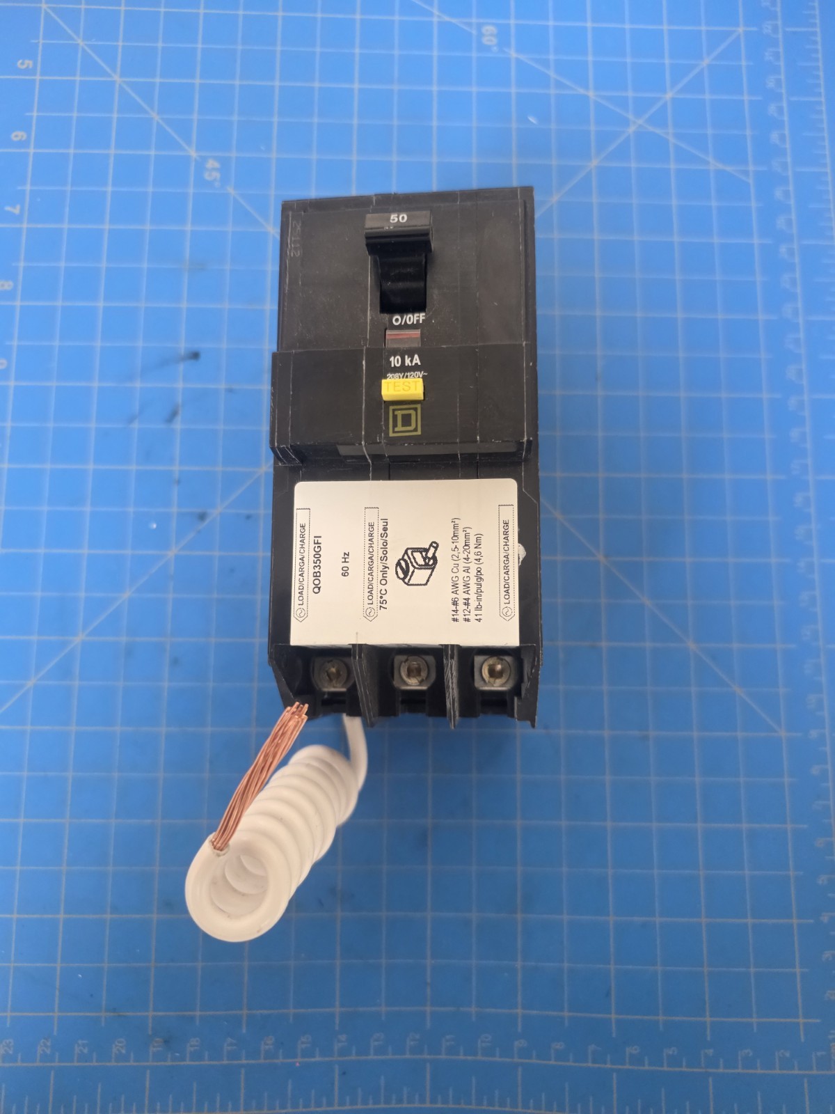 QOB350GFI SQUARE D USED (3 AVAILABLE) 