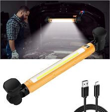 Cordless Underhood Work Light Bar Rotating Magnetic Base Battery Powered W/ Hook picture