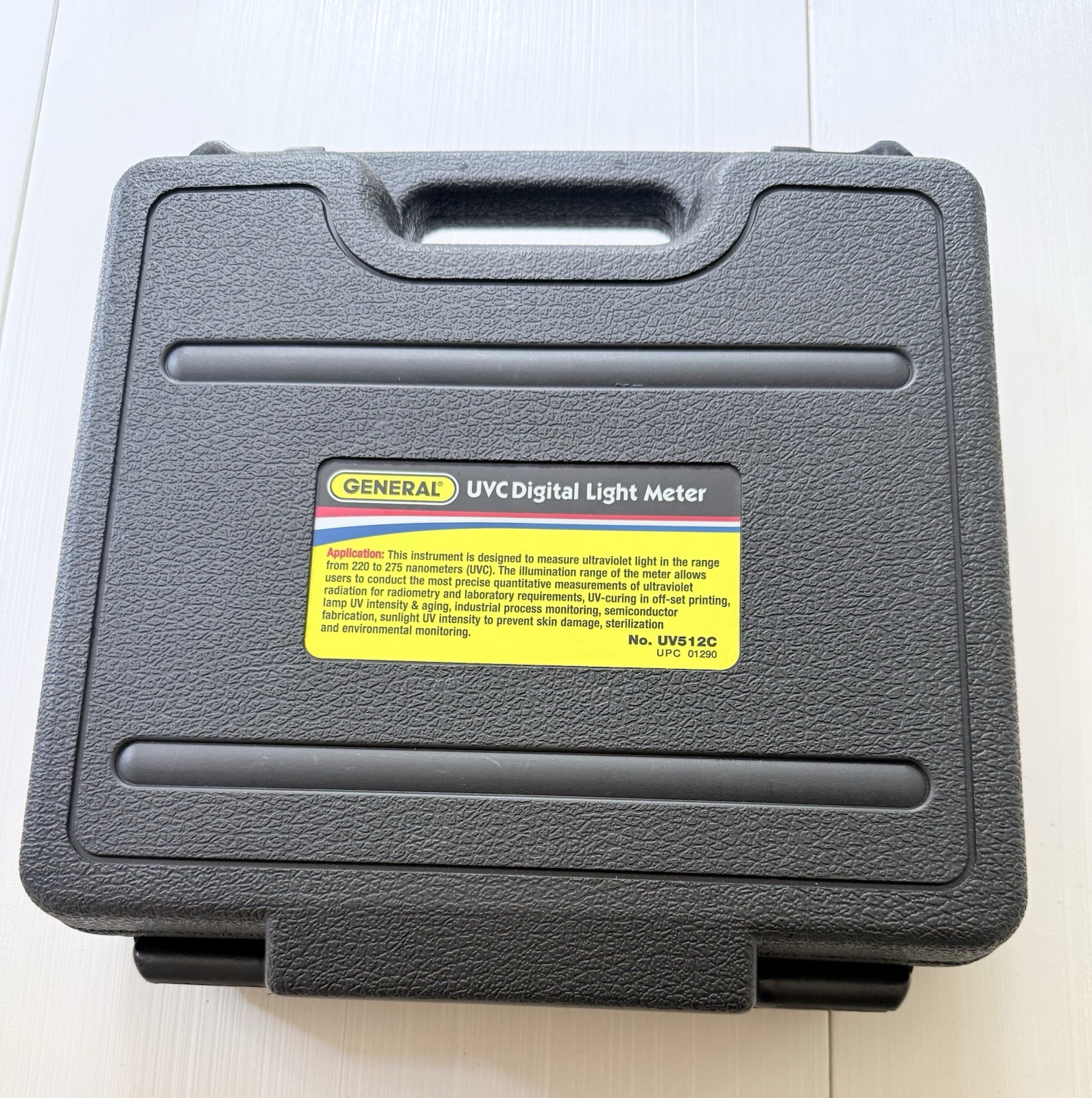 RARE New Open Box General Tools UVC Digital Light Meter Model UV512C RARE New Open Box General Tools UVC Digital Light Meter Model UV512C